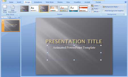 Animations  Powerpoint on Animations For Powerpoint   Powerpoint Presentation