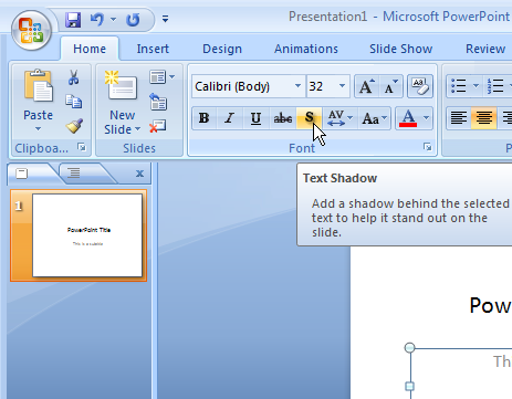 powerpoint designs 2010. In PowerPoint 2010 you can add