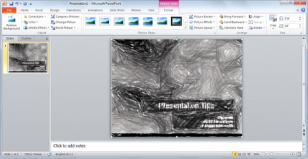 chalkboard effect powerpoint