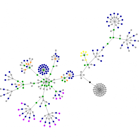 Visualization for presentations: Create a tree image from a website