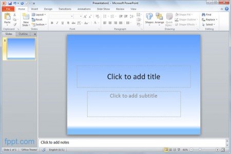Powerpoint Gradient Background