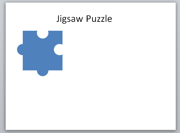 Powerpoint Jigsaw Pieces Template