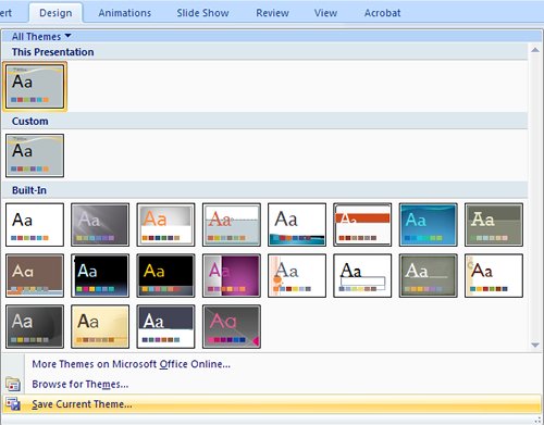 Motywy Do Microsoft Powerpoint 2007 Download