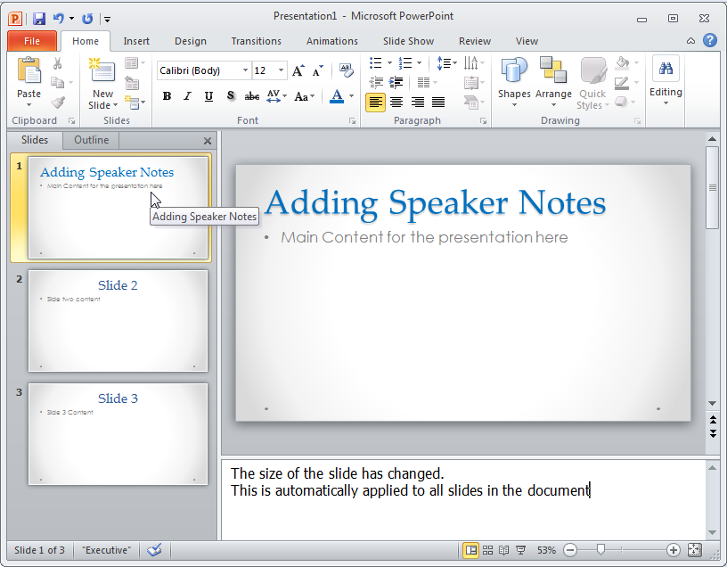 what is the standard size of a powerpoint slide what is the standard size of a powerpoint slide