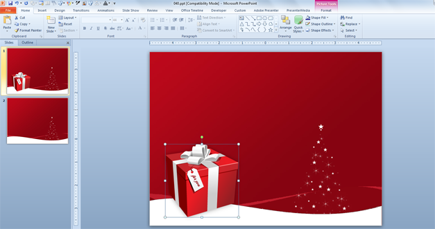 christmas powerpoint template microsoft christmas powerpoint template microsoft