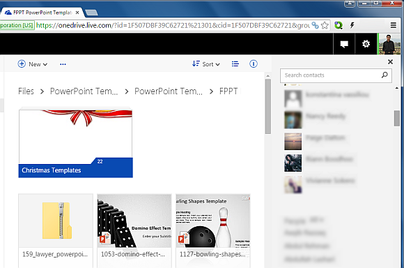 onedrive templates