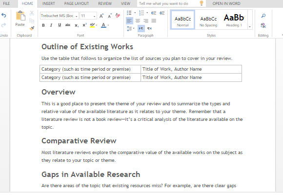 Literature review of customer satisfaction