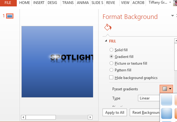 spotlight text powerpoint template spotlight powerpoint template
