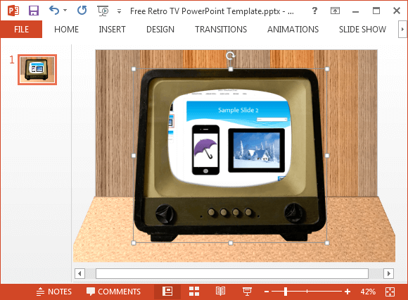 tv powerpoint templates