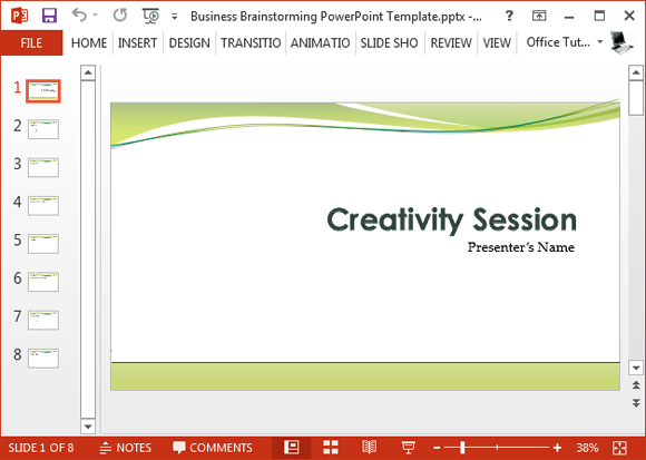 free-business-brainstorming-powerpoint-template