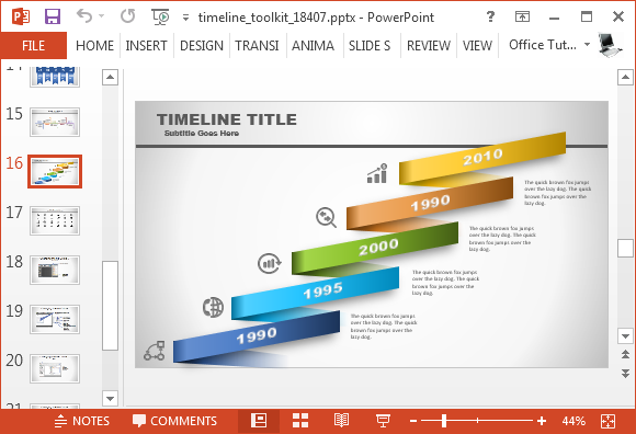 timeline outline maker