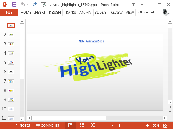 highlight on powerpoint picture highlight on powerpoint picture