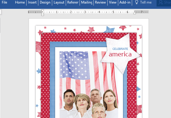 photo album template word