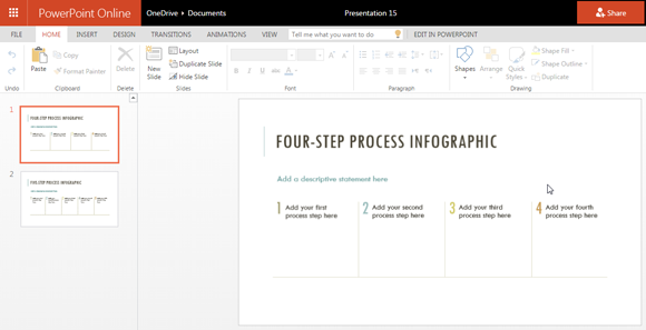 process infographic template