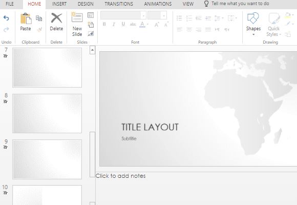 free-africa-map-powerpoint-template