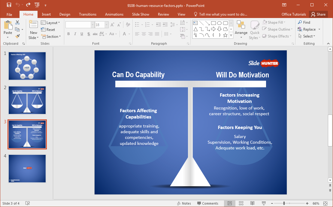 free-human-resource-factors-powerpoint-template