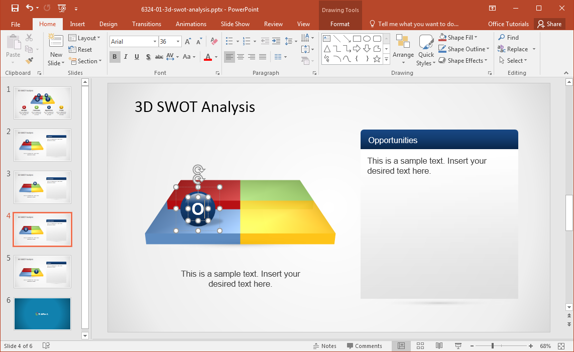 como hacer un flyer en power point
