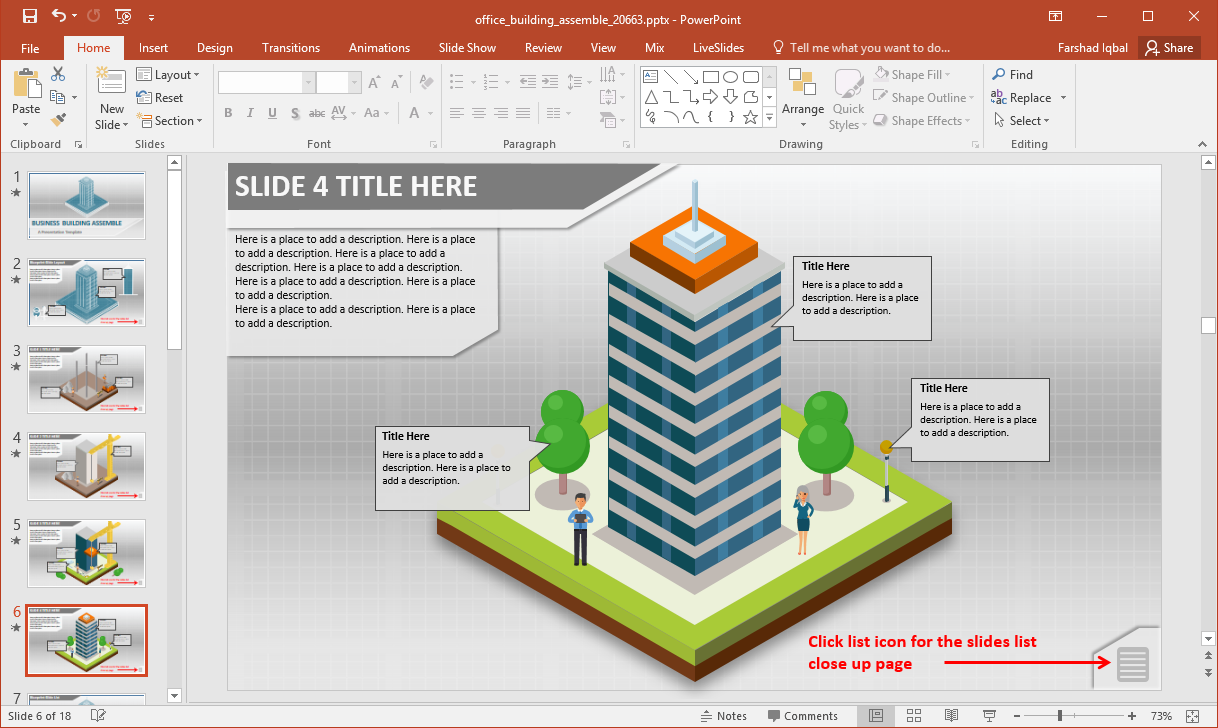 construction powerpoint presentation templates