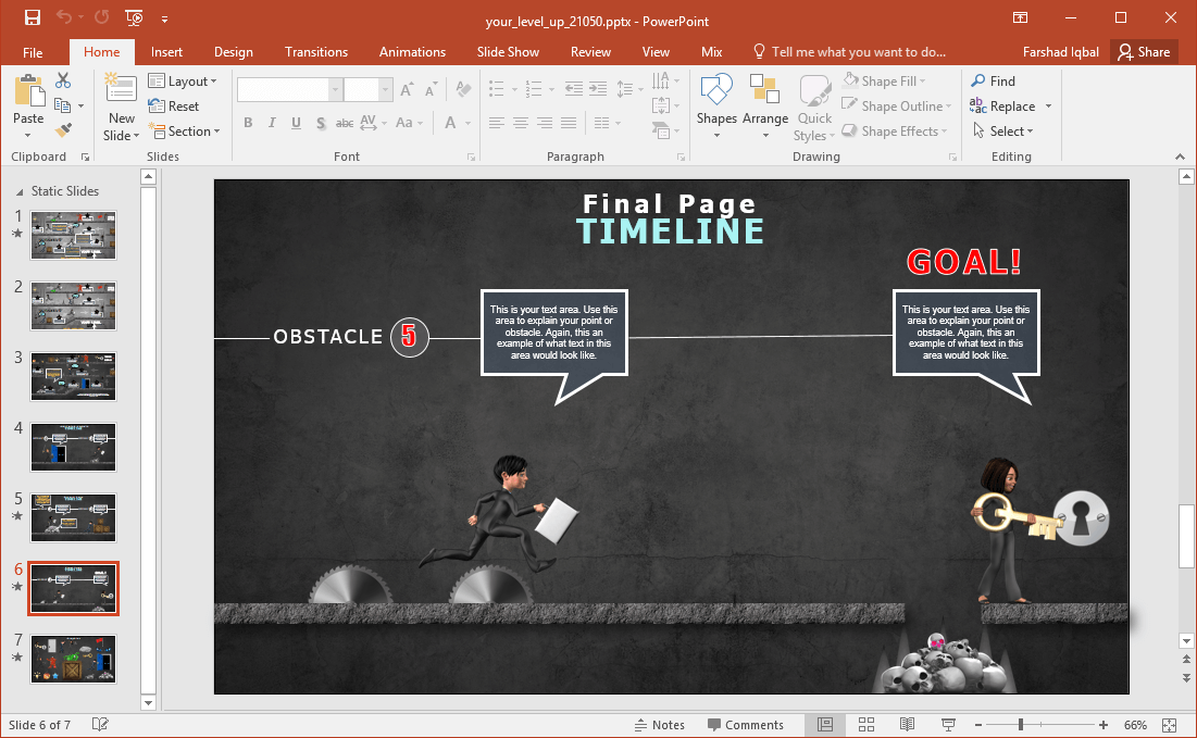 video game powerpoint template
