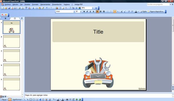 Auto Repair Template