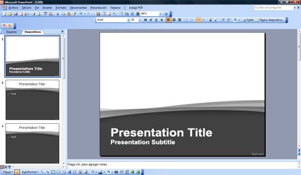 Powerpoint presentation for thesis proposal