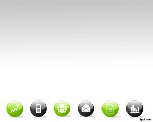 Business Icon PowerPoint Template PPT Template