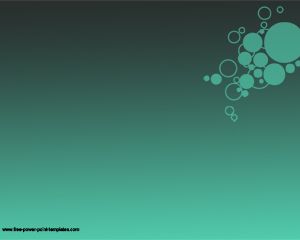 Powerpoint Presentation Backgrounds on Green Ppt With Circles   Free Powerpoint Templates