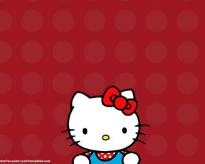 Hello Kitty Powerpoint Template