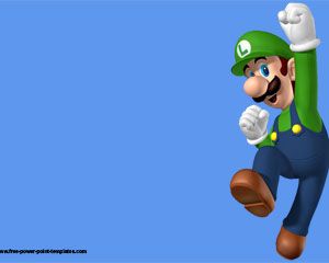Luigi Bros Powerpoint Template