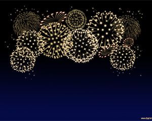 Animations  Powerpoint on Celebration Fireworks Powerpoint   Free Powerpoint Templates