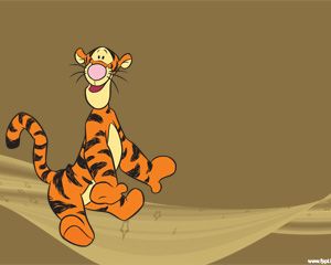 Tigger Pooh Powerpoint Template