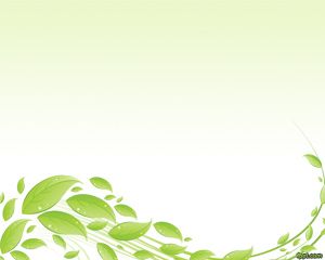 Free Powerpoint Templates on Green Leaves Powerpoint Template   Free Powerpoint Templates