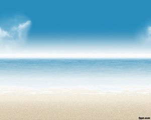 Powerpoint Background Templates on Beach Powerpoint Template Background   Free Powerpoint Templates