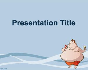 Free Power Point Presentation on Obesity Powerpoint Template   Free Powerpoint Templates