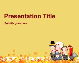 Happy Thanksgiving PowerPoint Template