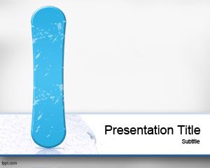 Free Snowboarding Powerpoint Templates