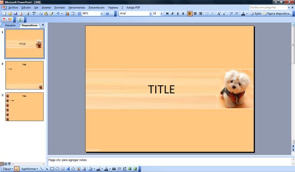 background powerpoint presentation. ackground ppt; puppy