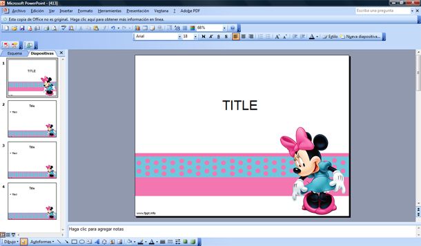 minnie mouse template; minnie mouse templates; background power point 