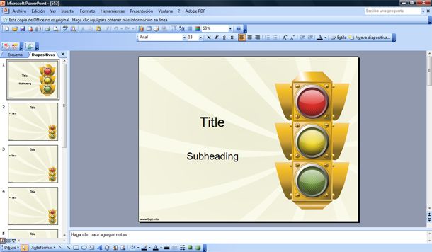 free powerpoint templates education. traffic light powerpoint