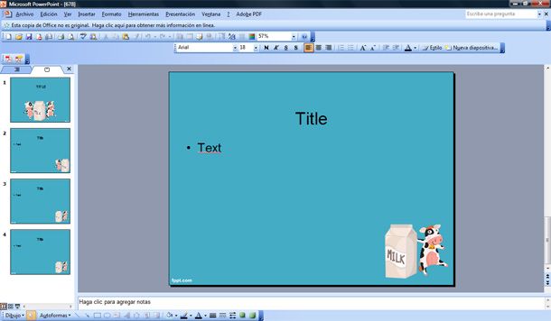 free-milk-powerpoint-template