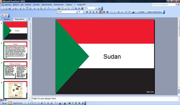 free sudan flag powerpoint microsoft timeline template powerpoint