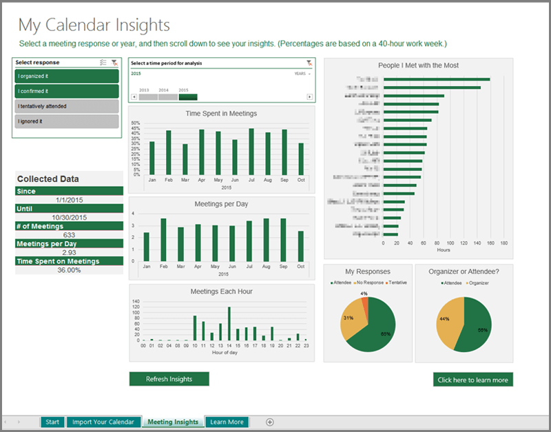 Exchange Server Calendar