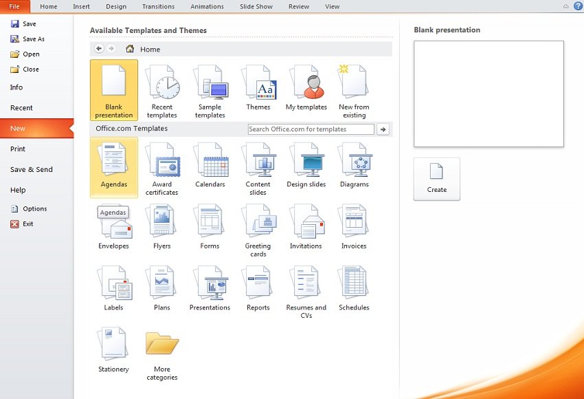 Creating A Calendar In Powerpoint