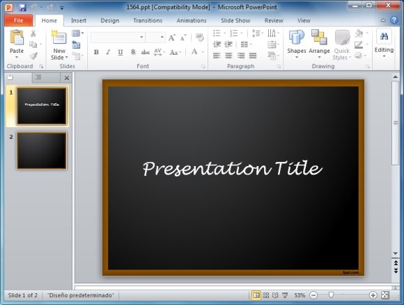 school powerpoint presentation