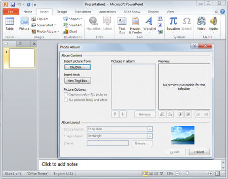 photo album template powerpoint