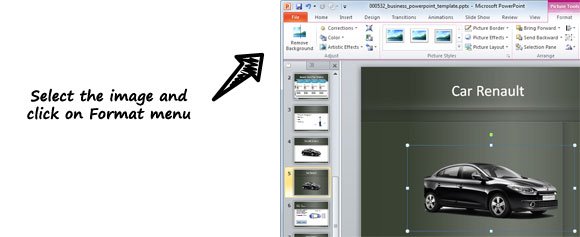 Remove Background In A PowerPoint Image