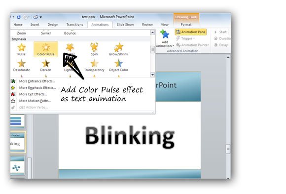 flash animation for powerpoint