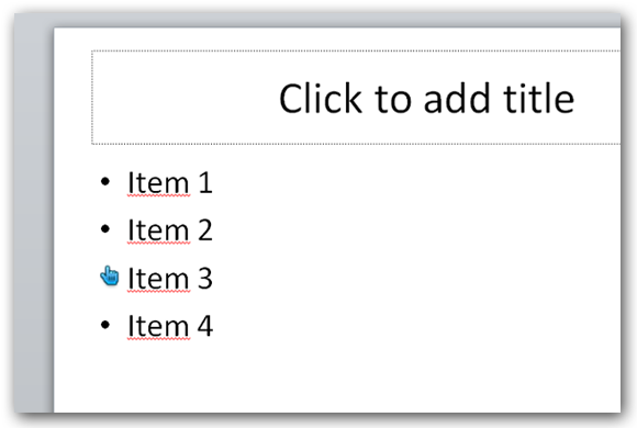 Custom bullet point powerpoint
