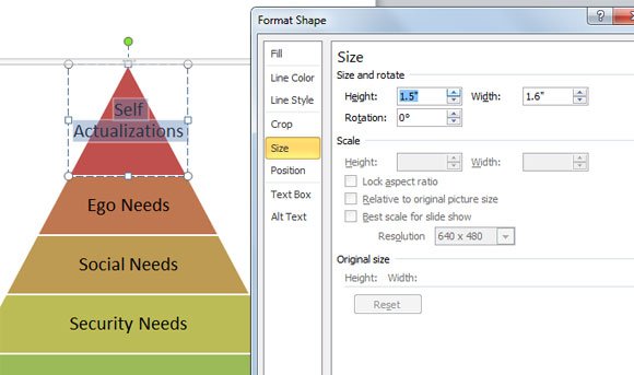 How To Create A Pyramid Chart In Word