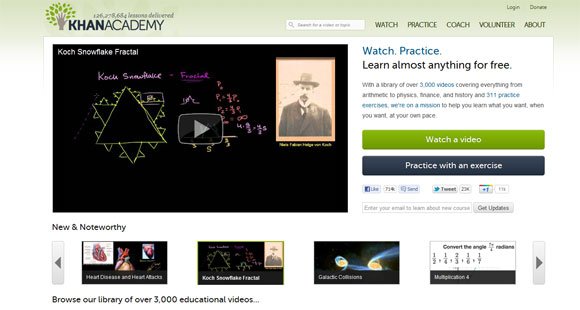Khan Academy Website Template E Learning Resources For Presentations And Educators Khan Academy Website Template E Learning Resources For Presentations And Educators
